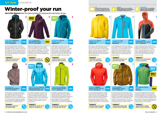 TrailRunningMag's tweet photo. Fight #StormBrendan with these jackets! 12 of the best on the market reviewed in the latest TR by @jenandsim. Including: @lasportivatwitt and @MONTANEuk https://t.co/sN13FcwYDW