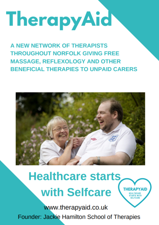 This wonderful charity gives free massages to unpaid carers 😀👍