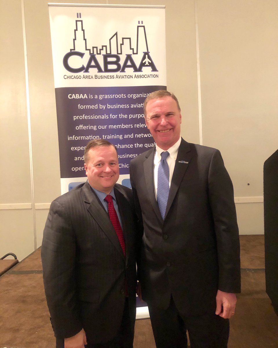 colemanaviation's tweet photo. It was a pleasure meeting @EdwardBolen at the 𝐂hicago 𝐀rea 𝐁usiness 𝐀viation 𝐀ssociation event yesterday! #bizavworks
•
••
•••
#CABAA #chicago #bizav #bcoleman #business #aviation #CAA #workforcedevelopment https://t.co/Ug2iiGBTg9