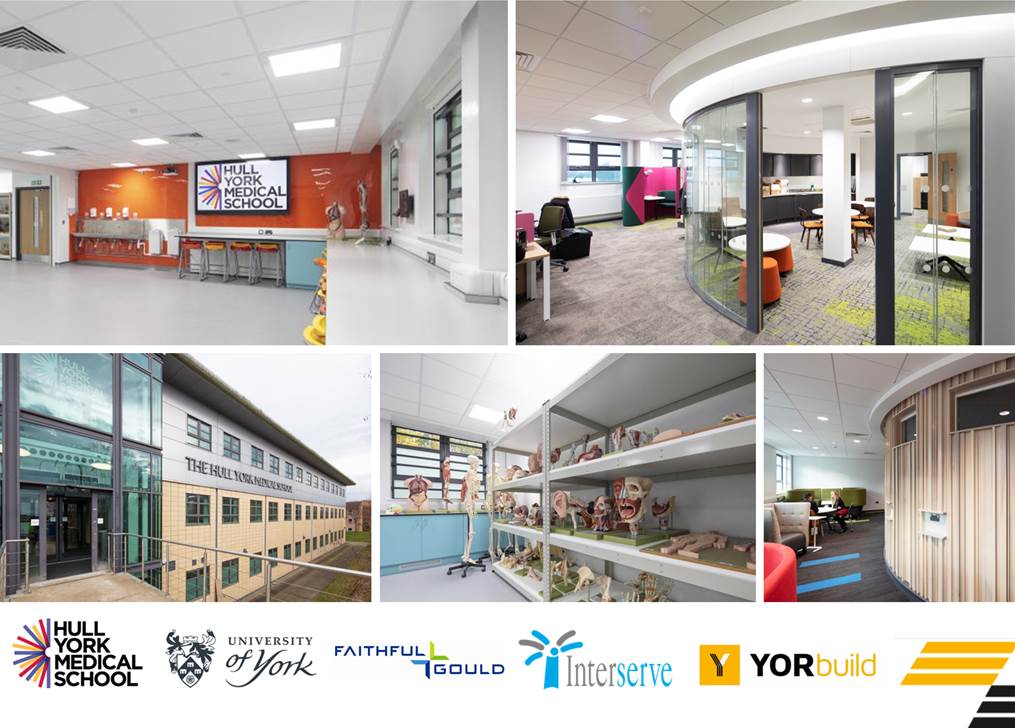They said it couldn't be done! Huge congratulations to the <a href="/interserve/">Interserve</a> team and partners who have safely delivered the new £5.8m  Hull York Medical School facility in just 28 weeks at the <a href="/UniOfYork/">University of York</a> <a href="/YORhub/">YORhub</a> @fgouldconnect 
#StudentExperience #Quality #Construction #Teamwork