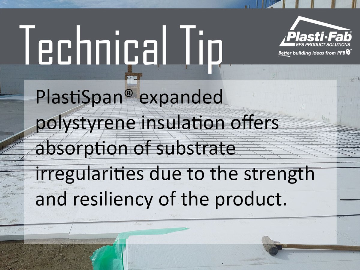 AdvantageICF's tweet photo. How do you deal with irregular soil under concrete in your newly constructed Advantage ICF basement? Check out PlastiSpan® high compressive insulation - providing absorption of substrate irregularities so you can rest easy knowing your slab is protected. https://t.co/a6myDDMLcS https://t.co/ZOV6I0cHsk