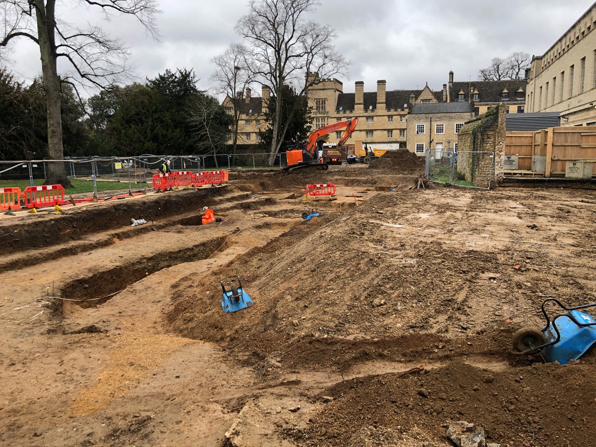 StothersM_E's tweet photo. Our contracts team paid an early site visit to our new project in Oxford today. The Levine Building development includes an auditorium, five purpose-built teaching rooms, 46 student bedrooms, a large flexible function room, and an informal study/community space with café. https://t.co/5OBbFkSGz4