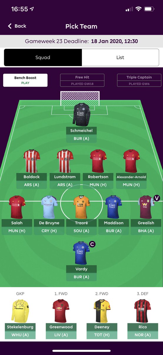 edvintak's tweet photo. @OfficialFPL Should i do any changes?
Who do i captain to #GW23 #FPLFYI https://t.co/AhViPOH6LK