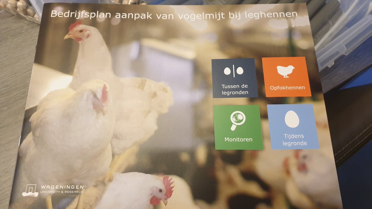 Marielle_Schalk's tweet image. 'Ik speel mama'tje die tussen de kippen werkt' 😂 
Interessant zo een hele doos spulletjes. Micon. Iets nieuws van #agrifirm om bloedluis beheersbaar te houden. Alles voor het comfort van onze hennen.  Doen we dus graag aan mee. 👍❤🐔