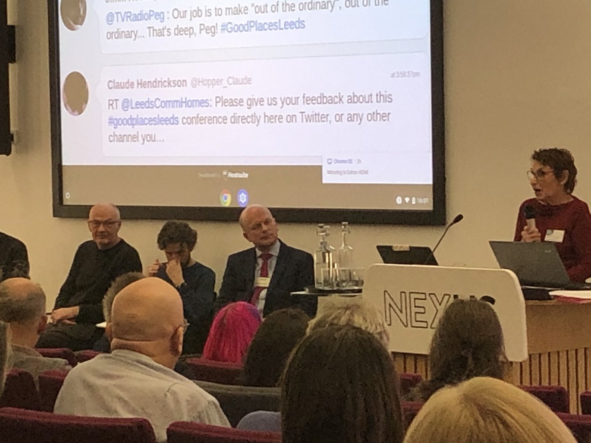 That’s a wrap!! Great speakers, ideas and collaboration. Let’s do another one soon! #GoodPlacesLeeds