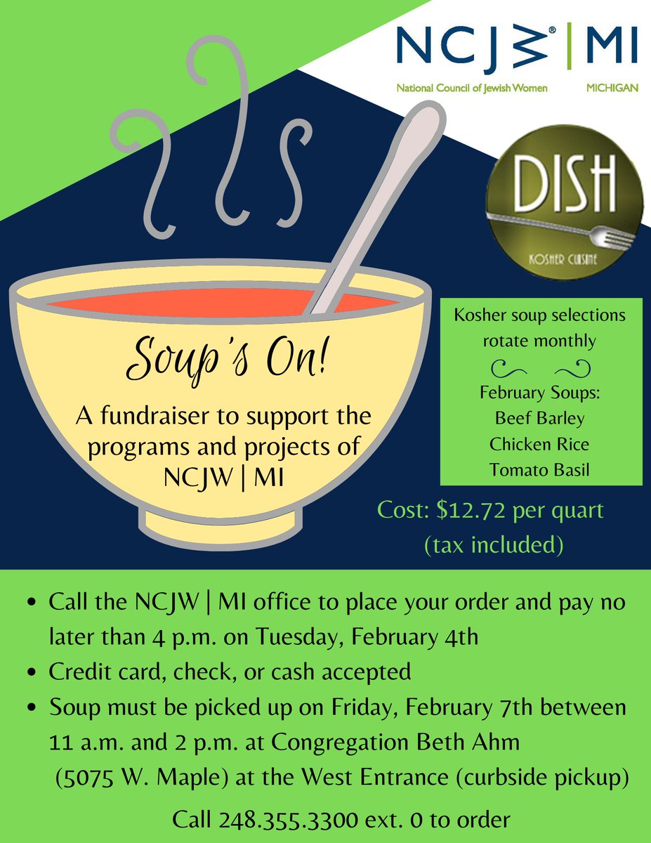 Soup's on! Have some delicious soup and support local community projects! #community