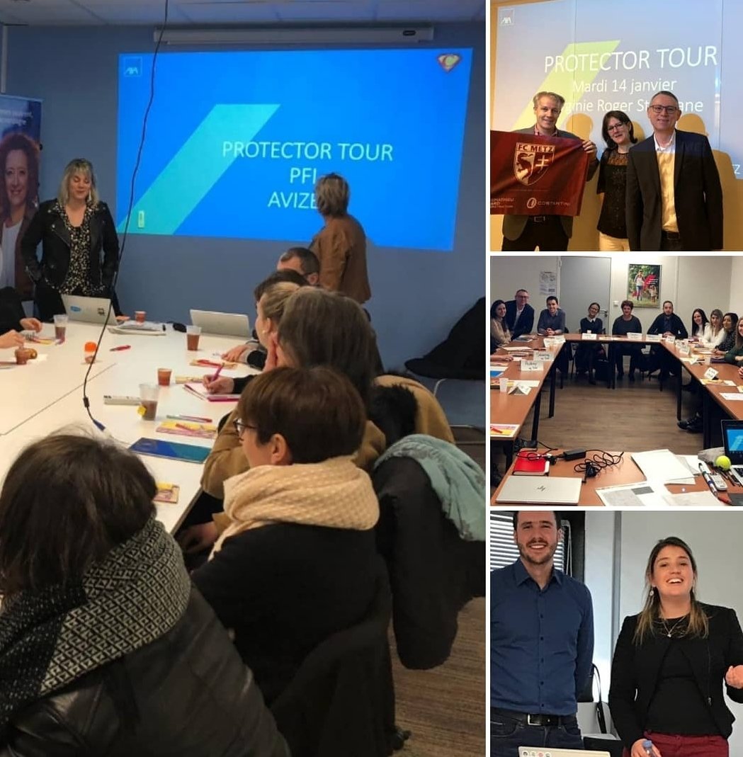 Un #ProtectorTourNE qui commence bien pour nos #CoachsDesVentes. Les #Collaborateurs d'Agences <a href="/AXAFrance/">AXA France</a> ont pu bénéficier d'un accompagnement au top sur la  #Prévoyance &amp; la #Retraite ! 🚀