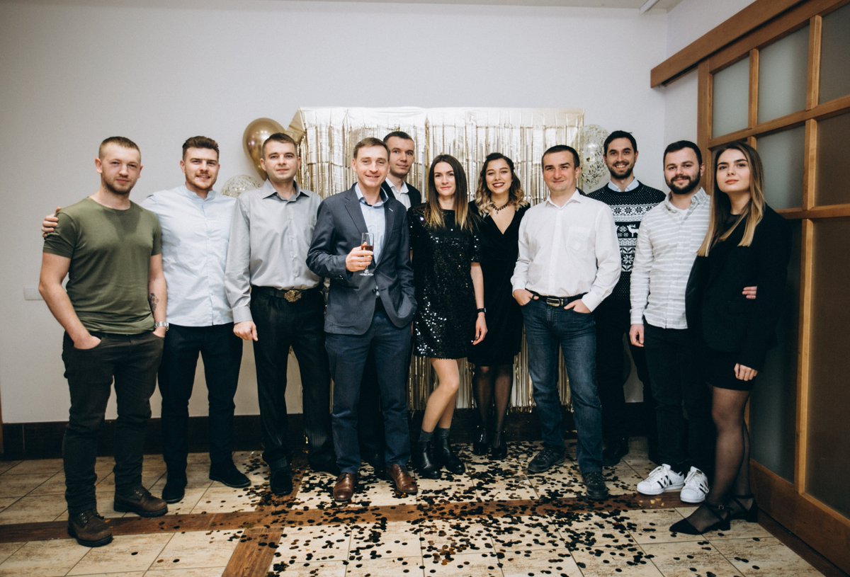 Romexsoft's tweet photo. We had an incredible time together as a team, New Year`s Party succeed!
P.S. Work hard - party harder! https://t.co/GL6mBvvaQR