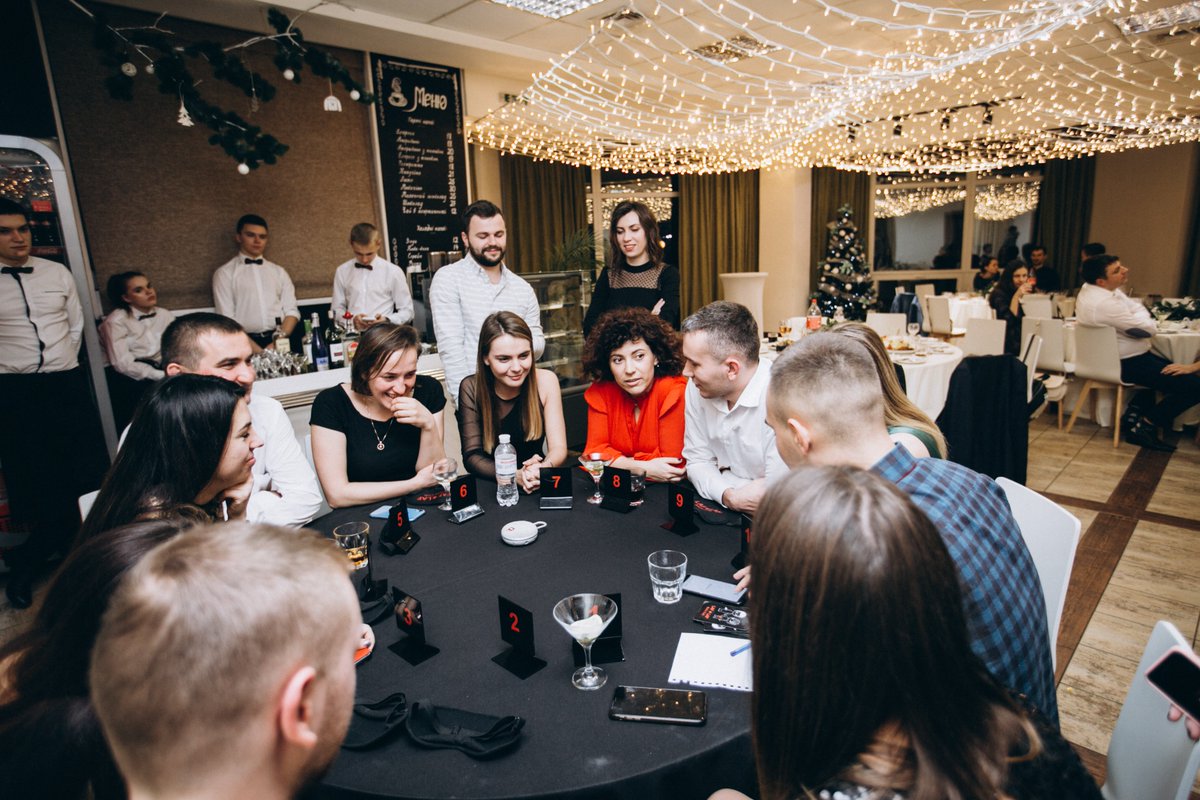 Romexsoft's tweet photo. We had an incredible time together as a team, New Year`s Party succeed!
P.S. Work hard - party harder! https://t.co/GL6mBvvaQR