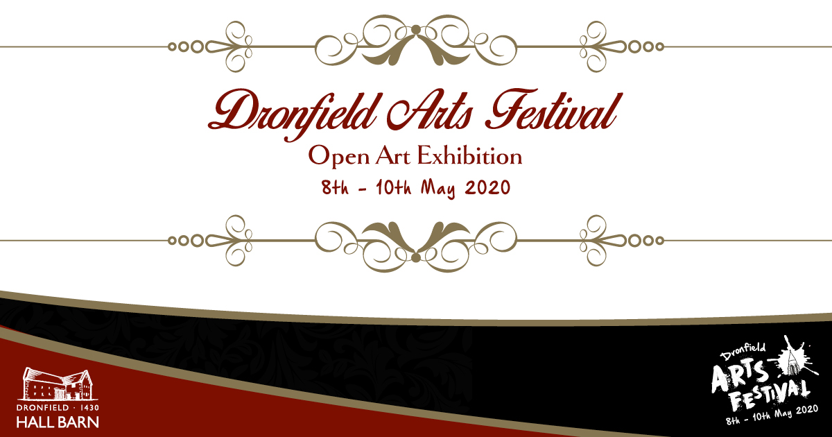 If you would like to submit your work for our second Open Arts Exhibition, the closing date for applications is 29th February.
Don't miss out!  For more information: dronfieldartsfestival.co.uk/open-art-exhib… #artists #fineart #fineartforsale <a href="/DronfieldBarn/">Dronfield Hall Barn</a> <a href="/Sheffieldis/">#Sheffieldissuper</a> <a href="/vpdd/">Visit Peak District & Derbyshire</a> <a href="/ChesterfieldBC/">Chesterfield Borough Council</a>