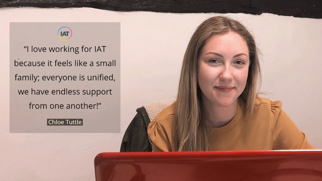 IAT_LTD's tweet photo. #InsideIAT
Chloe Tuttle, junior customer service advisor.

Likes: Volunteering, Travelling, Tea
Dislikes: Peas, Maniac Drivers, Rain

@epointsUK @_EachPerson 
#team #teamwork #gettoknow #employees https://t.co/TaMhPVxpdq