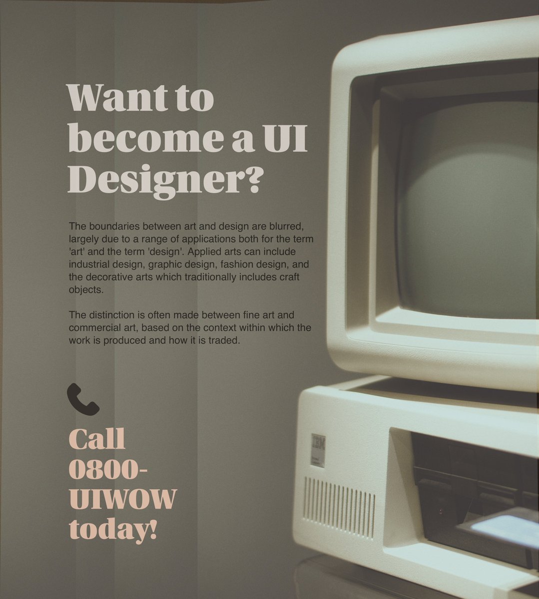 If the term 'UI Design' was a thang in the 1970's! 😀 #uidesign #uxdesign