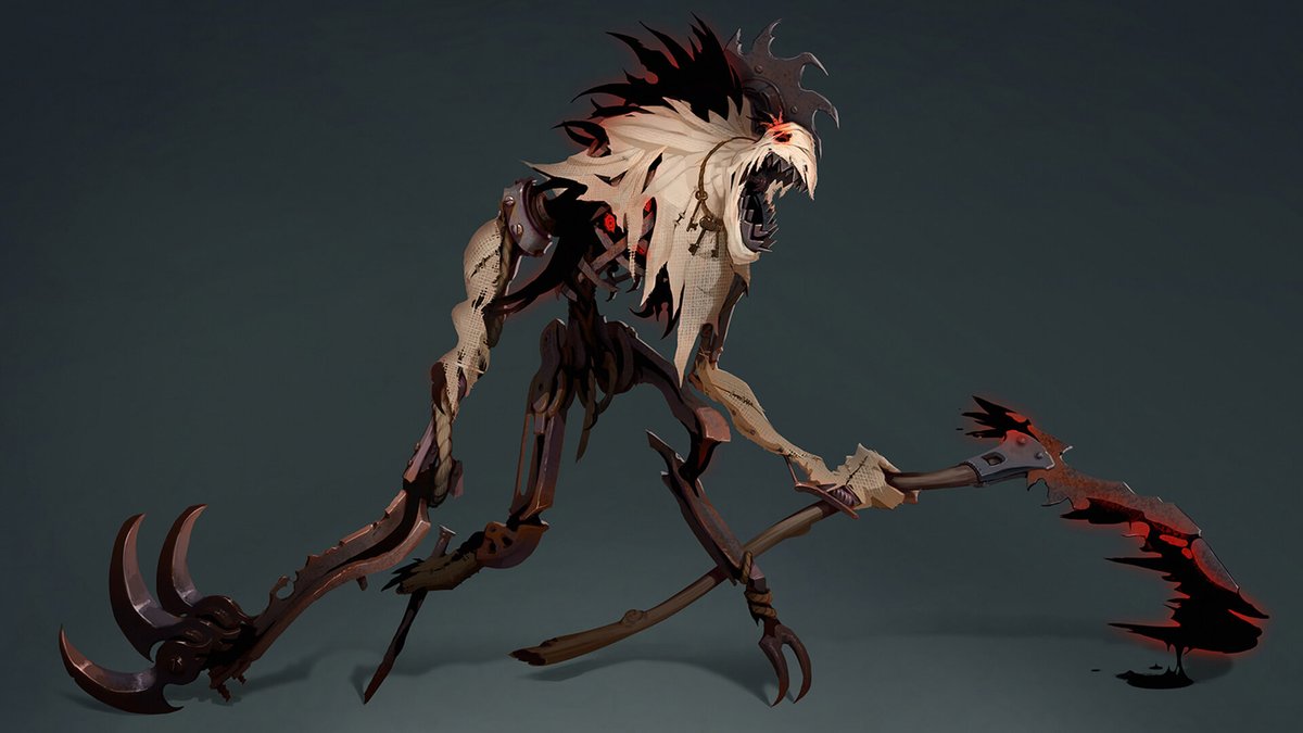 Updated Fiddlesticks concept art