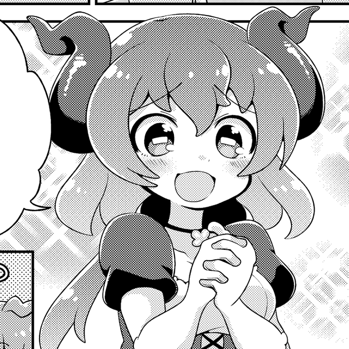 トーン貼ったら一気にまんがになるからトーン好き 