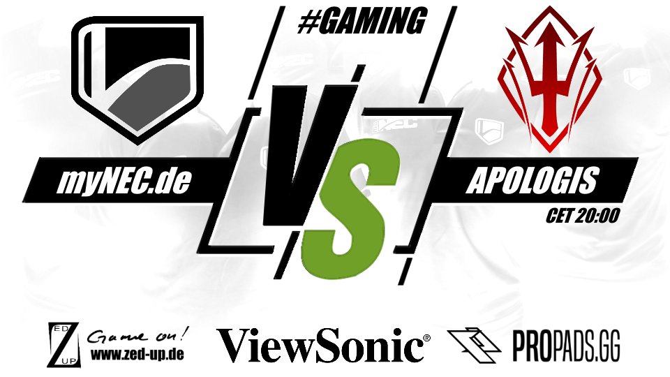 myNECde's tweet photo. Unser #CSGO Main Team bestreitet heute Ihr erstes #ESEA #Match unter der Flagge #myNEC. Wir wünschen euch viel Glück 💪🤩 #Esport #Gaming

Start : 20:00Uhr vs. @ApologisEsport
Live : https://t.co/3bumhDjX7c 
Caster : @HagenS15

@Legit23CSGO @danjcaa @CsgoRcn @sorrenzz @vo1dd_ https://t.co/7dZ2oHUJb1
