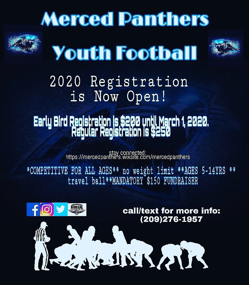 Mercedpanthers's tweet image. Come sign up jan 24th and 31st from 5-7pm. Cheer too mountain mikes pizza on yosemite prkwy