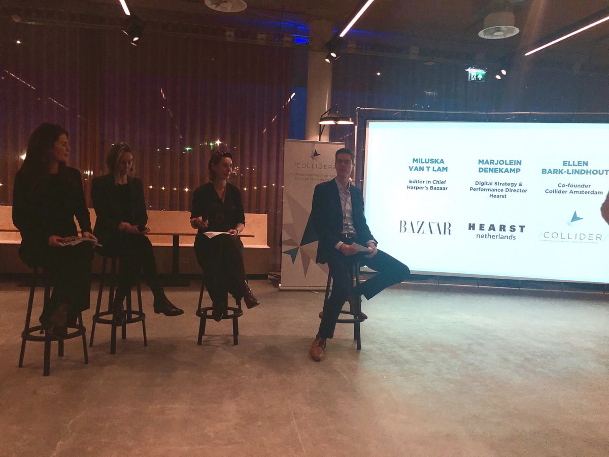 The pitches are behind us.. Panel time! ⁦<a href="/Hearst/">HEARST</a>⁩ ⁦⁦<a href="/harpersbazaarus/">Harper’s BAZAAR</a>⁩
