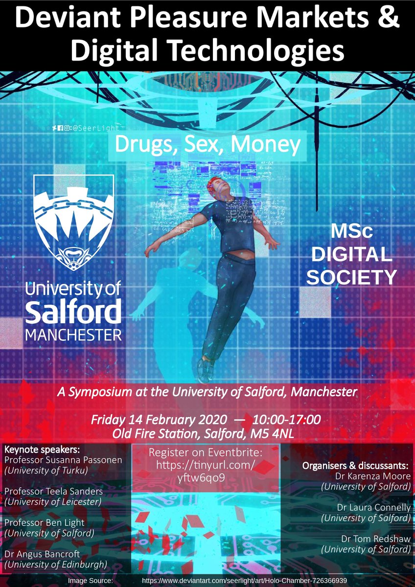One month to go until #DeviantPleasuresConference <a href="/SalfordUni/">University of Salford</a>

Hear from leading researchers across the social sciences

Great list of confirmed speakers &amp; brilliant abstracts received🙌

All welcome, more info here: clubresearch.org/digital-pleasu…

Register here: eventbrite.co.uk/o/dr-tom-redsh…