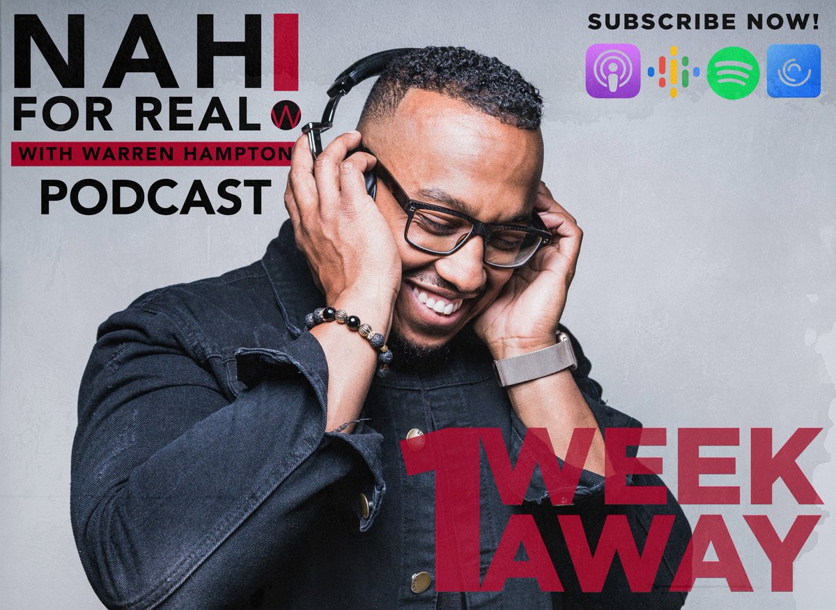 nahforrealpod's tweet photo. NAH! FOR REAL! #Podcast with Warren Hampton drops in 1 Week‼️ #Subscribe Now‼️ #NahForReal #NahForRealPodcast #NewPodcast

https://t.co/gYqkrT0bUe https://t.co/ofa6gdm8SI