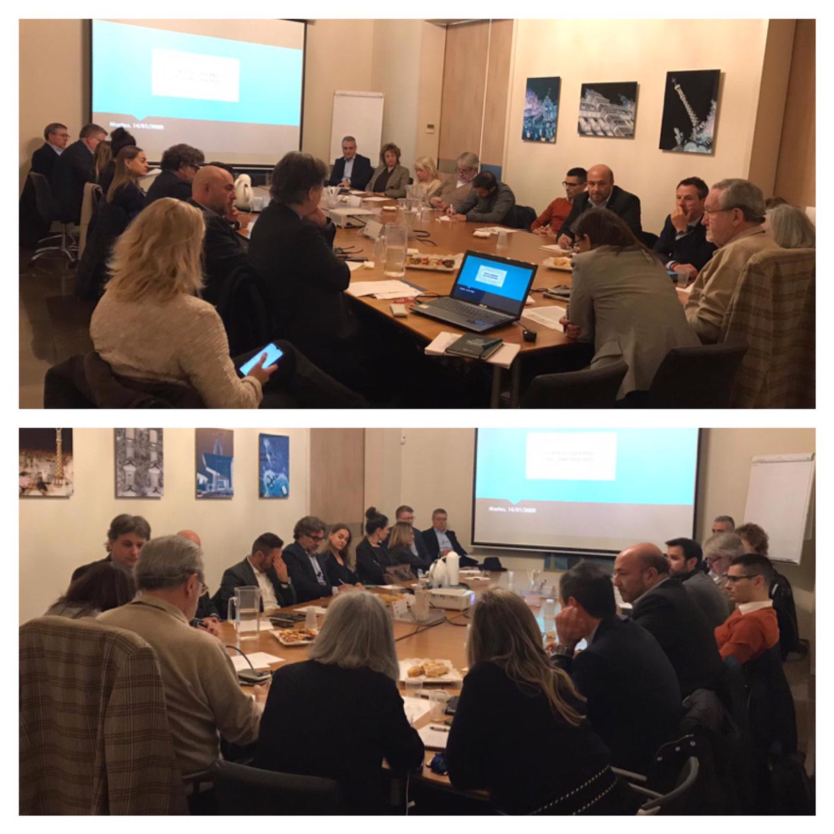 apicatalunya's tweet image. ¡De nuevo en marcha! Junta y Comité del COAPI BARCELONA, revisando el cierre de 2019 y aprobando el presupuesto 2020, con los objetivos para el nuevo año, donde primarán los hechos con el objetivo de alcanzar el liderazgo sectorial de nuestro colectivo. #orgullapi #COAPIBCN