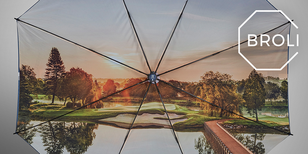 Introducing Broli – The last umbrella you will ever have to buy!
 
You’ve never seen an umbrella like this.
Changing the game in more ways than one….

Get in touch to book a meeting with our team at the <a href="/PGAGolfShows/">Феликс Казанович</a> #3579

#PGAGolfshow #standnumber3579