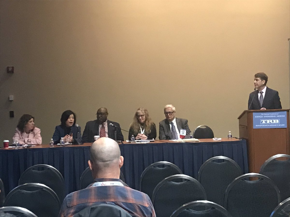 caseyruss79's tweet photo. @JessieJ25255576 participating in a thought-provoking panel at #TRB100 on the future of transportation @myARDOT @govtrelation @Metroplan https://t.co/KUum8J9DOE