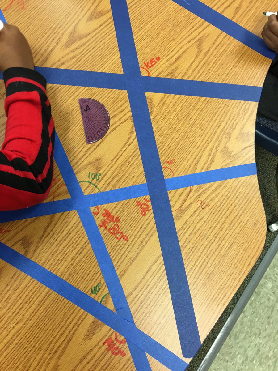 MrIsaacPRE's tweet image. The kiddos had a good time measuring angles today. #block1
