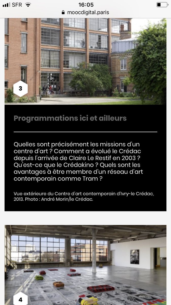 EcoleEPSAA's tweet photo. « Un #centredart , ce n’est pas seulement des mètres carré, c’est à la fois une équipe, un contexte et un territoire. »
Claire Le Restif, directrice du #CREDAC (#Ivry), membre du #Frac IDF & du #CNAP et enseignante à #Paris4
🆕 À retrouver s/ https://t.co/sSy5XVF32t #epsaa #mooc https://t.co/TB4TJv5NT1