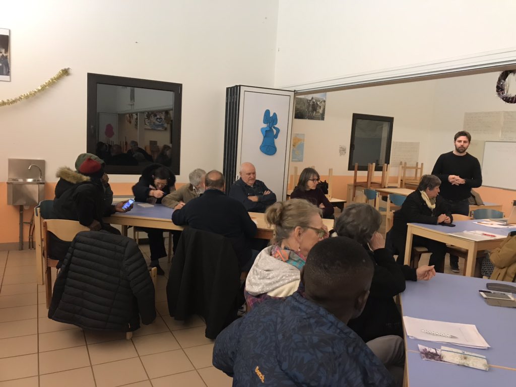 didier_luce's tweet photo. Rencontre des bénévoles et habitants qui œuvrent sur le territoire du Cada @LeoLagrange de Saint Beauzire. Des activités et actions qui s’élargissent à tous. La prise en compte des besoins de partage et de rencontre. Merci à tous ceux qui étaient présents au sein de la LOCO. https://t.co/N47ETKa5ia
