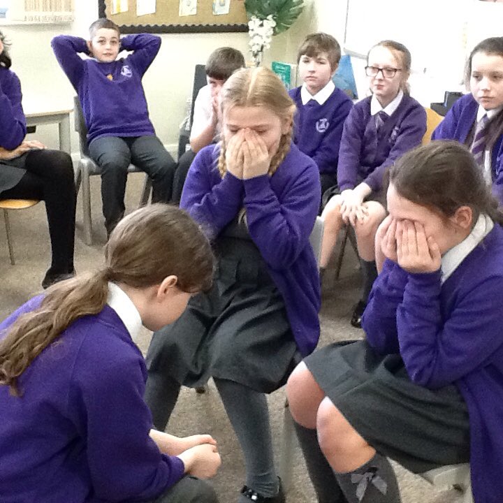 TheTrinityL5's tweet photo. Y6B Using freeze frames role-play to explore consequences of being distracted when crossing roads. 🚦🚫📱 #keepingsafe #trinitypshe https://t.co/rfEMw9g6Y1