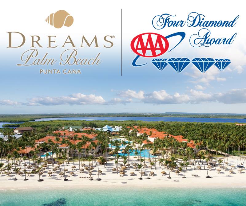 We are proud to announce that #DreamsPalmBeach Punta Cana has received the Four Diamond Award for 8° consecutive year! This recognition is one of the most well-known and respected distinctions in the global travel industry!