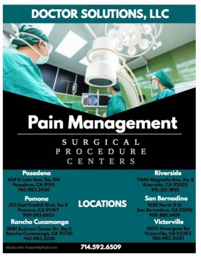 PTARESEO's tweet photo. One stop shop pain management and procedures done in these locations no surgery center fees One person to deal with the whole deal with DoctorSolutions I have a medical solution to your problem give us a chance to earn your business https://t.co/ma4J54FzWF