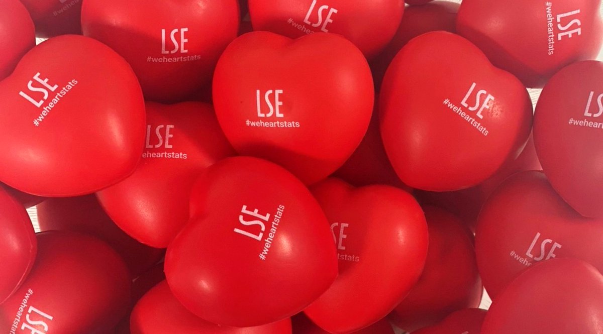 Undergraduate or MSc Statistics student? 🤩

Pick up a #weheartstats stress ball in your Statistics common rooms ❤️ #lsestats #exams