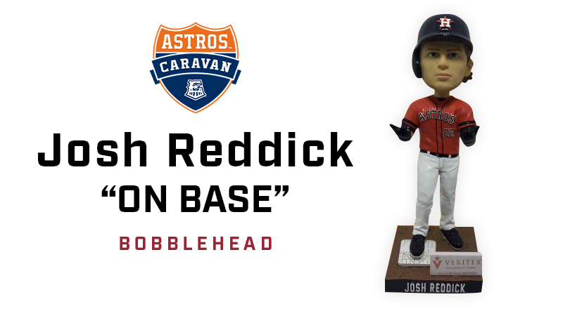 RRExpress's tweet photo. Don't miss the @astros Caravan tomorrow at #DellDiamond from 4-6 p.m.! There's an autograph session with @KTuck30 & #ForrestWhitley, Express Founder @robertreidryan will be here & every fan gets a @RealJoshReddick bobblehead plus swings are free in @HomeRunDugout! https://t.co/ugr27VvVct