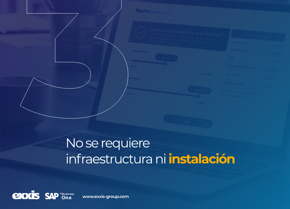 exxisgroup's tweet photo. ¿Listo para llevar su negocio a la nube con SAP Business One?

Más información aquí: https://t.co/RrK3PmDf4a

#SolucionesSAP #PatnersSAP #Pymes #ExxisGroup #SapBusinessOne #ERP #GoldPartner #Solucionesamedida #Chile https://t.co/n5AmqM8jYj