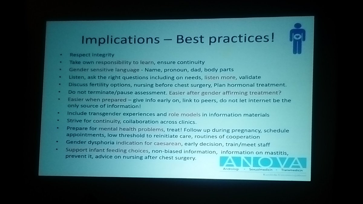 Best practice tips from felicitas falck when caring for transgender men #transpregnancy