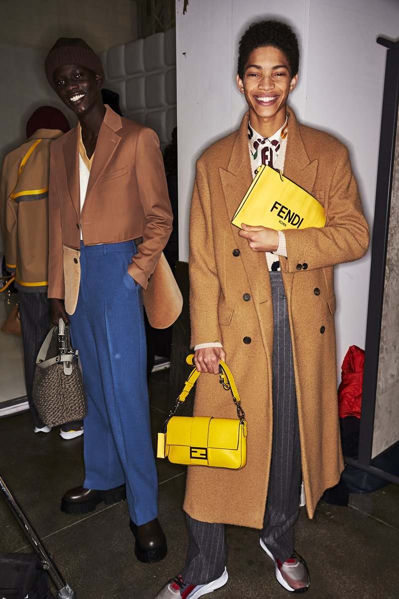 BoF's tweet photo. As we say "ciao" to Milan Fashion Week Men's, take a peek at what went on backstage at the shows. . . (via @Sonnyphotos) #MFWM #BoFW https://t.co/uYCLzPcp1X