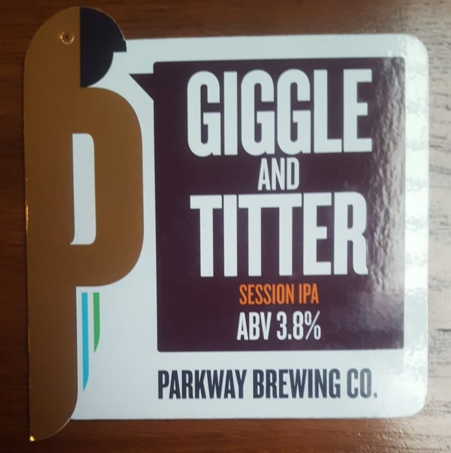 New beer on this evening #parkwaybrewingco
Named after the old rhyming slang for Bitter. Giggle (As we like to call it) is a delightful session pale ale. Well hopped with bobek, chinook &amp; cascade. Enjoy!

#Margate #Broadstairs #Ramsgate #Thanet #Kentcoast #Kent #micropub
