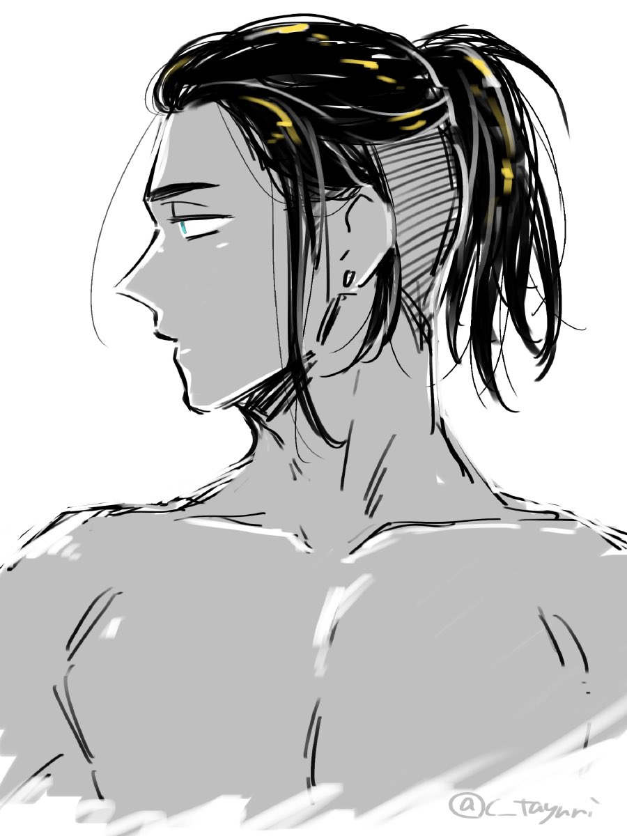 触ったことないペンの試し描き 