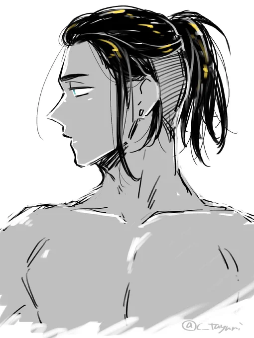 触ったことないペンの試し描き 