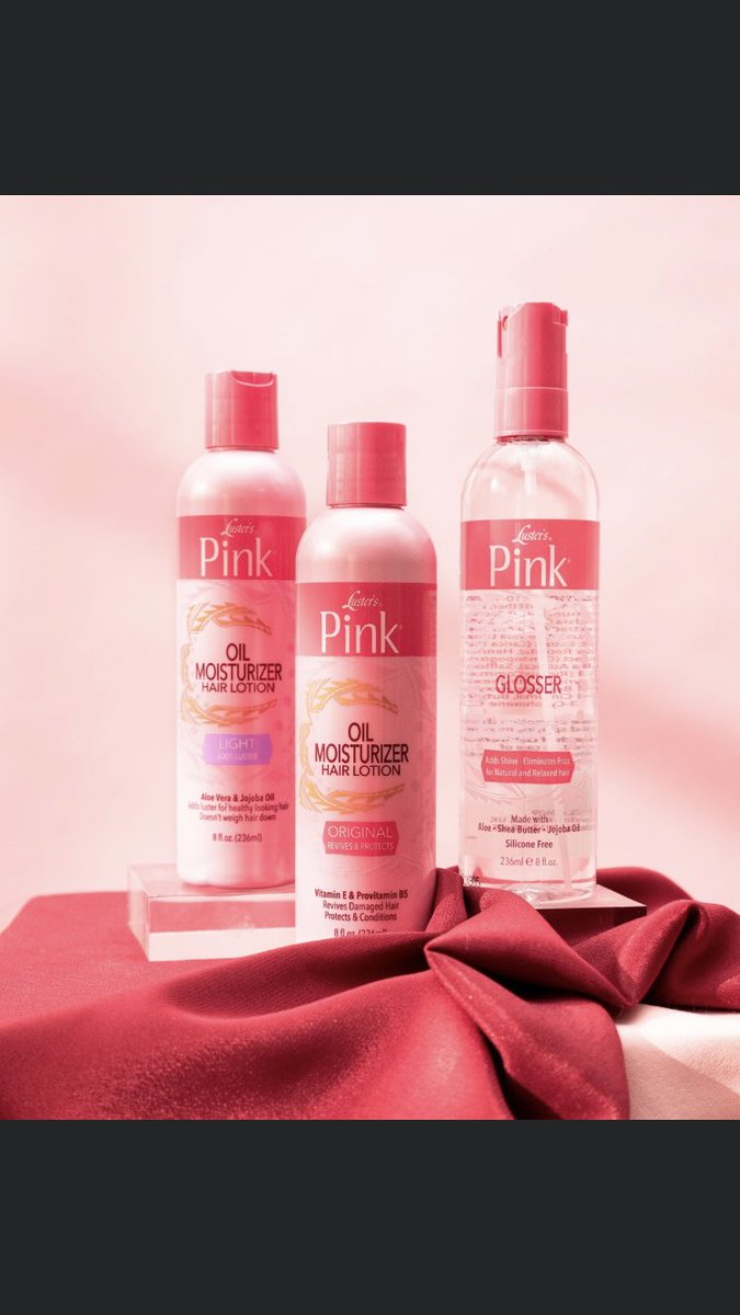 LustersPINK's tweet photo. For daily, long-lasting moisture, try our #LustersPink Oil Moisturizer hair lotion and use the Glosser to seal it all in. β β β β β β β β β https://t.co/YZ0R2VGSa9