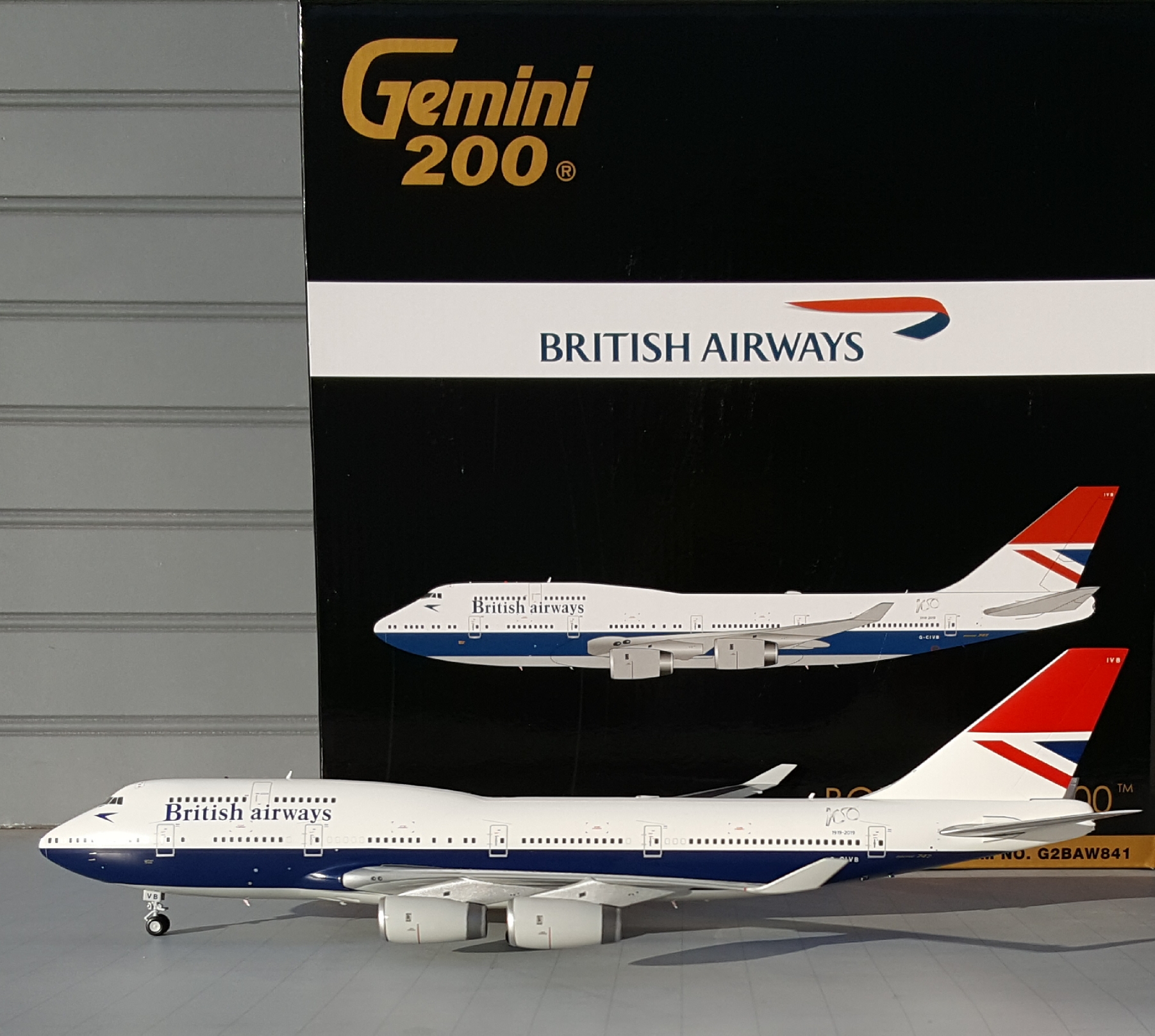 Gemini200 B747-400 G-CIVB Negus ニガス ジェミニ Gemini200 B747-400 G-CIVB Negus ニガス ジェミニ - メルカリ