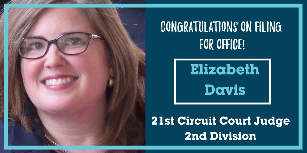 Next up, we have @DavisEhaeberle filing for office. Way to go, Elizabeth!