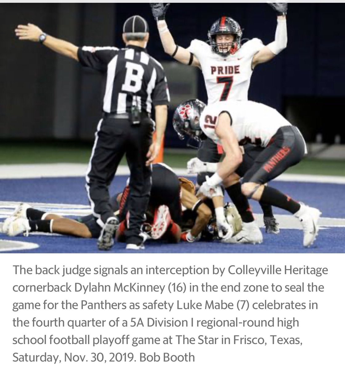 CoachJoeWillis's tweet image. So proud of @lukiemabie for the year he had for @CHHS_FOOTBALL He changed his entire projection through off-season and track last year &amp;amp; now he is All-State/ Dist. Def MVP/ Area Def MVP. Goes to show how much can be done with the right mindset/work ethic. #PantherOn Luke⚫️🔴