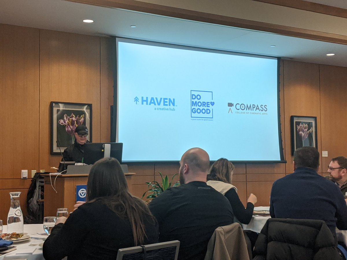 red66marketing's tweet image. Excited to hear from @DoMoreGooder founder Bill McKendry talking about ROI of the third kind. Businesses + nonprofits partnerships #amawm