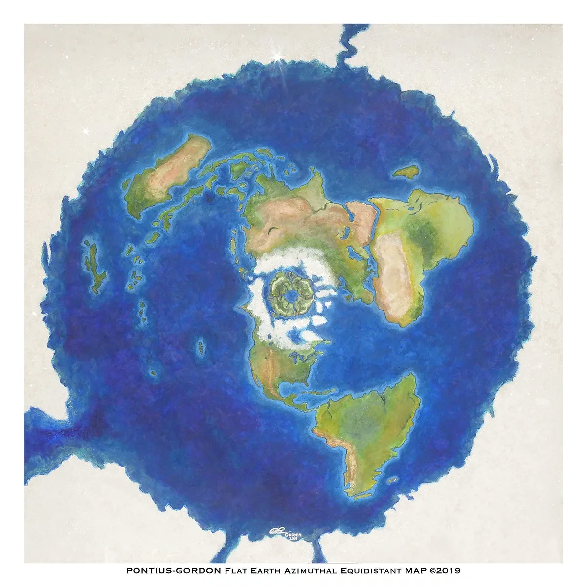 flat earth map with countries flat earth map with countries