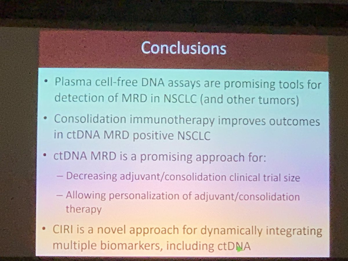 AuclairDan's tweet image. Great talk by Max Diehl at @AACR #liquidbiopsies about how #cellfreeDNA assays can facilitate new clinical paradigms in part because they can be done repeatedly as opposed to other measurements.
