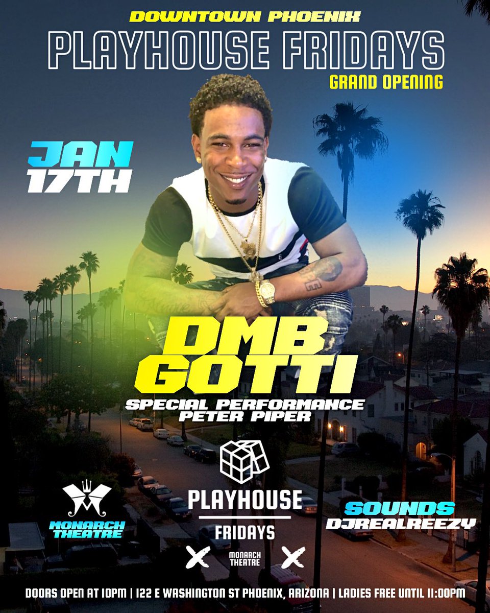 LitCityAZ's tweet image. Everyone free until 10:30🎉🎉 playhousefridaysmonarch.eventbrite.com