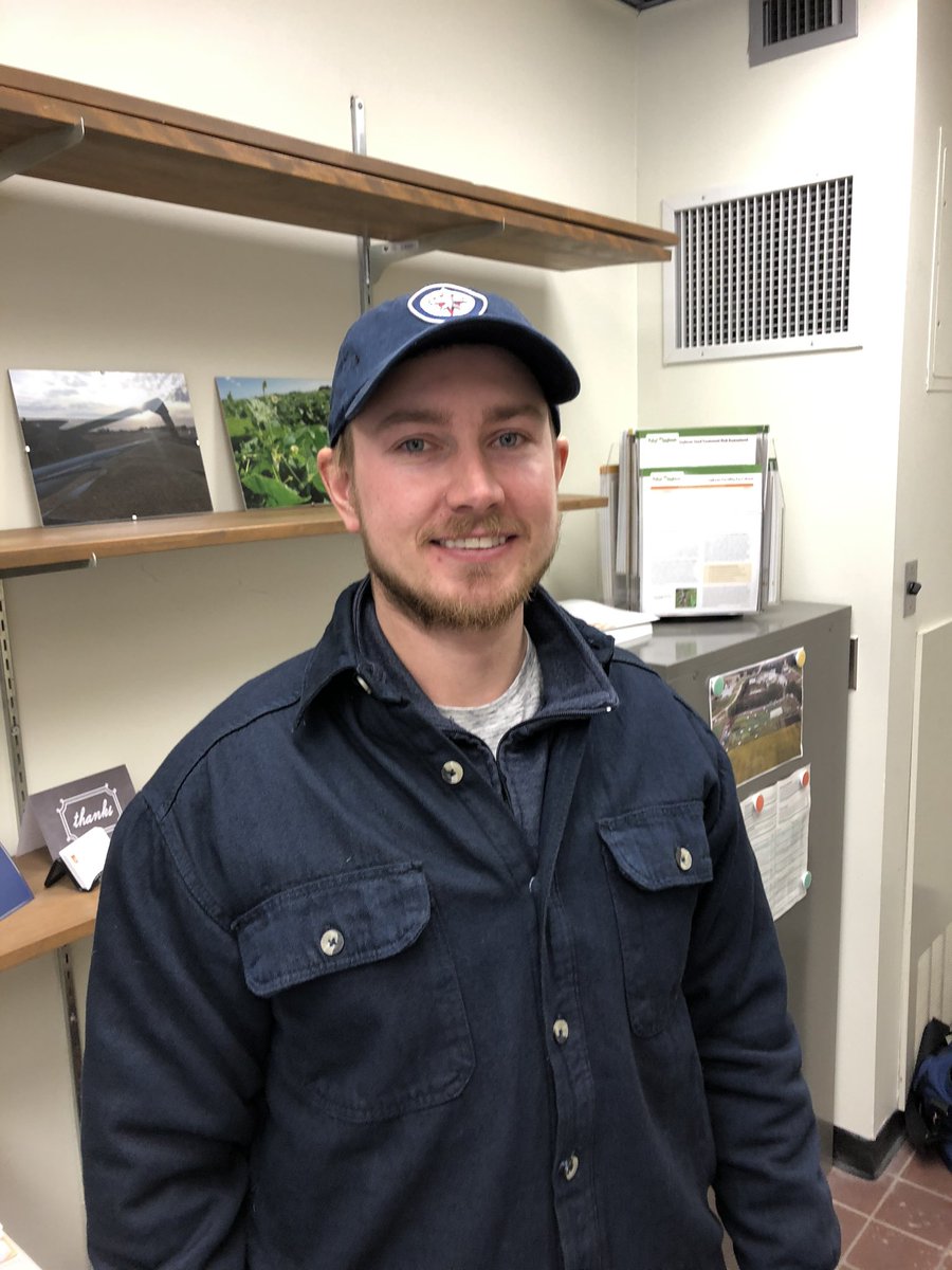 Excited to welcome Brodie Erb to the soybean and pulse agronomy team! Brodie comes from a family farm near Oak Bluff and is a recent graduate of the UM diploma and degree program.