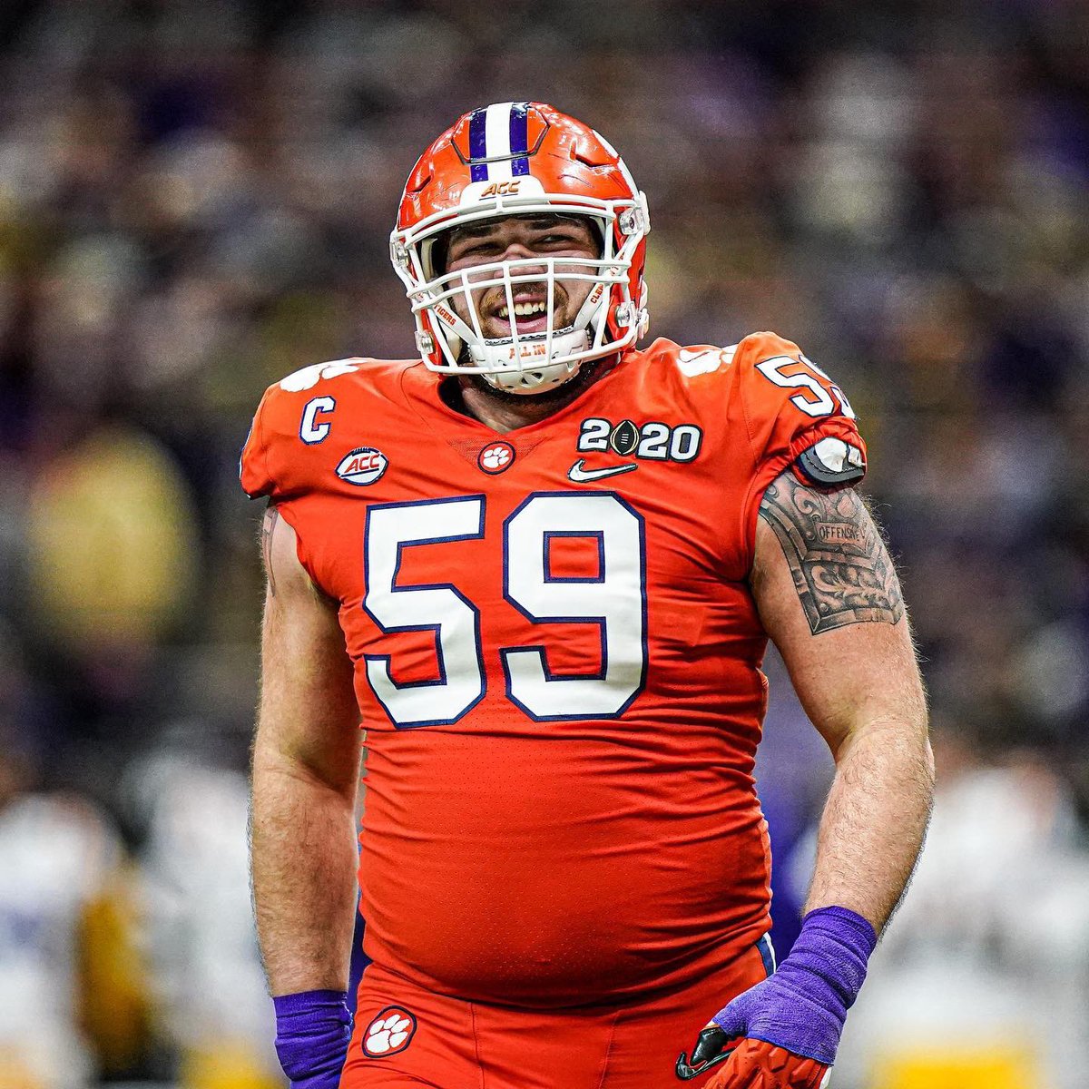 GageCervenka's tweet photo. Clemson family thank you! You made my five years at Clemson incredible. I will forever cherish these memories! Y’all are the best fans in college football. All love 🧡🧡 Go Tigers! #ALLIN https://t.co/3PsRrH4C4n